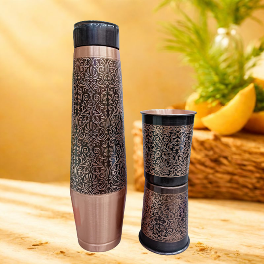 Tanmaya Copper Set – Model #C007 (950 ml)