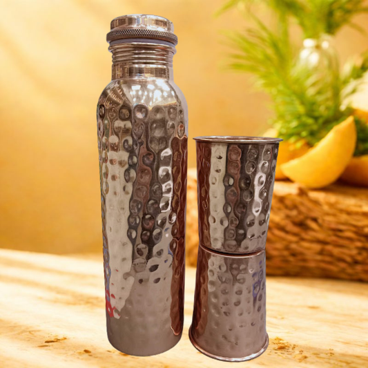 Tanmaya Copper Gift Set – Model #C003 (950 ml)