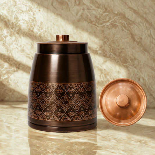 ETCHING Heritage Copper Bottle โ Model #E009 (8000 ml)