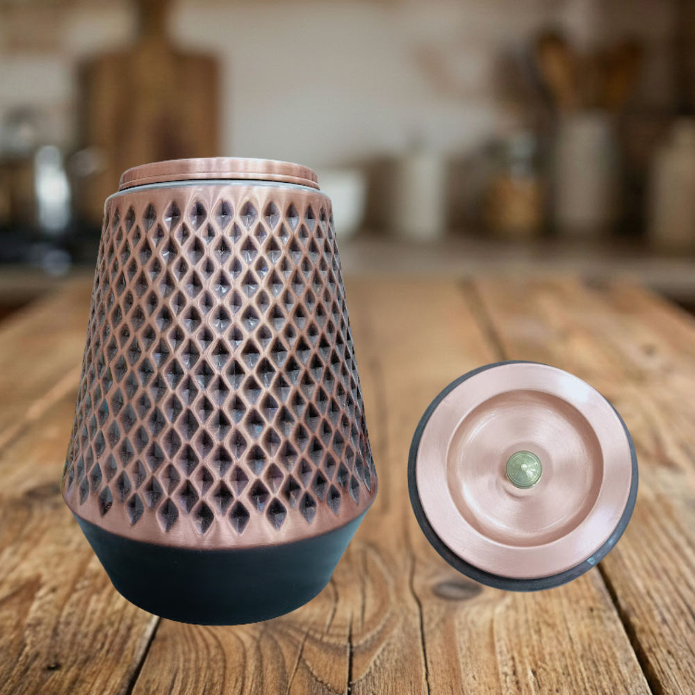 Etching Heritage Copper Water Dispenser – Model #E012 (8 Litres)