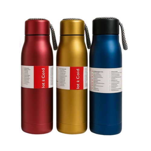 Premium Steel Thermo Bottle ( Set Of 3 )