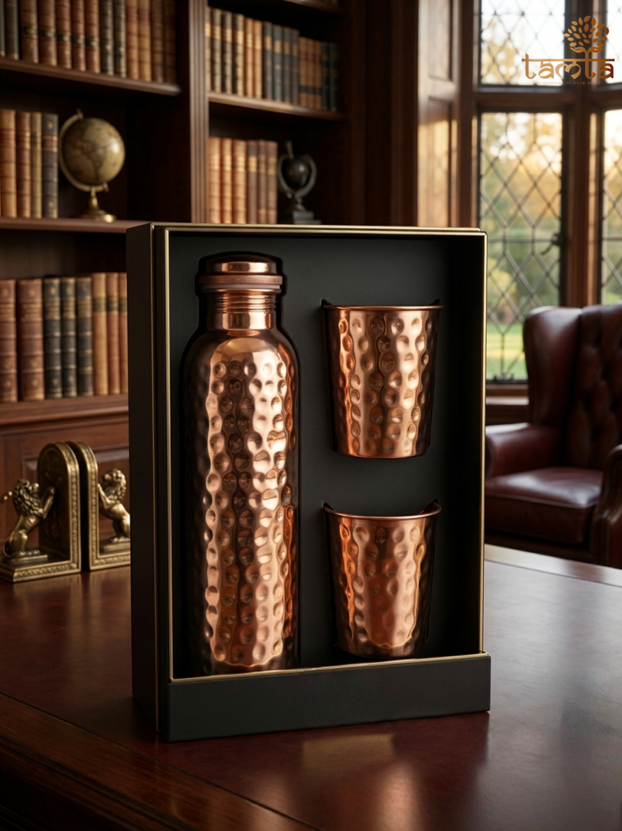 Tanmaya C003 Copper Gift Set – (950 ml)