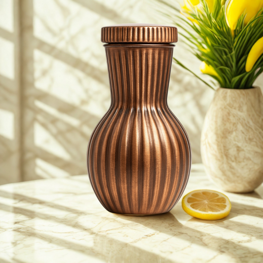 Tura Earth Vein Copper Pot