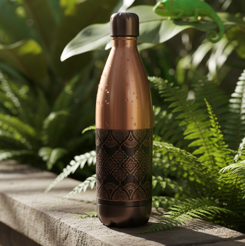 TAVYA Premium Copper Bottle – Model #A004 (1000 ml)