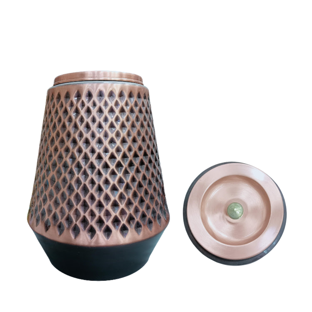 Etching Heritage Copper Water Dispenser – Model #E012 (8 Litres)