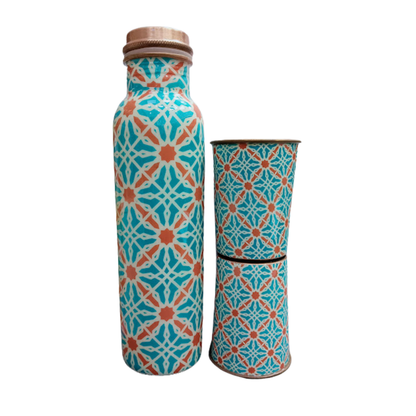 Tanmaya Copper Gift Set – Model #C012 (950 ml)
