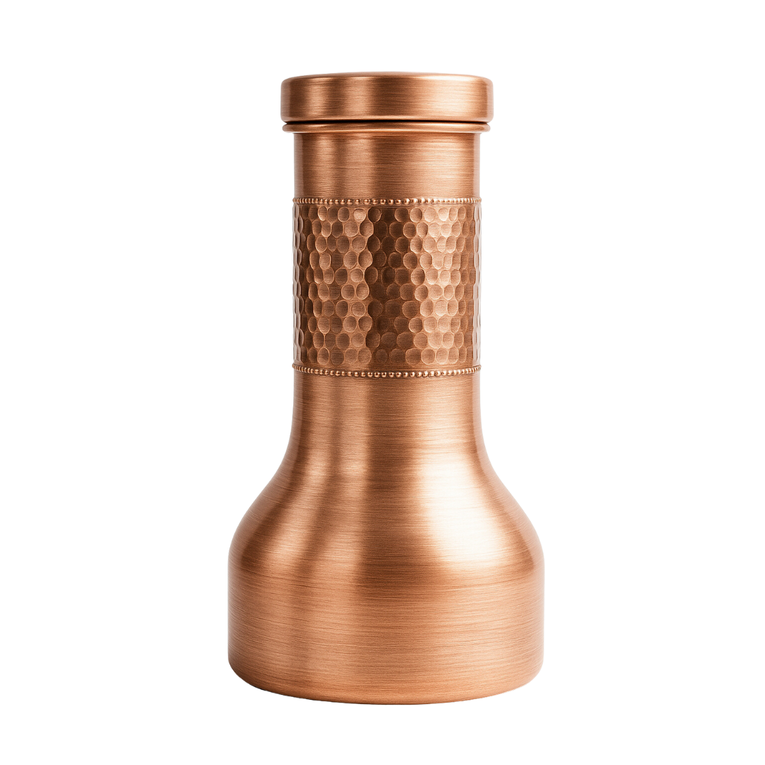 TATVA Hammered Copper Bottle – Model #H010 (950 ml)