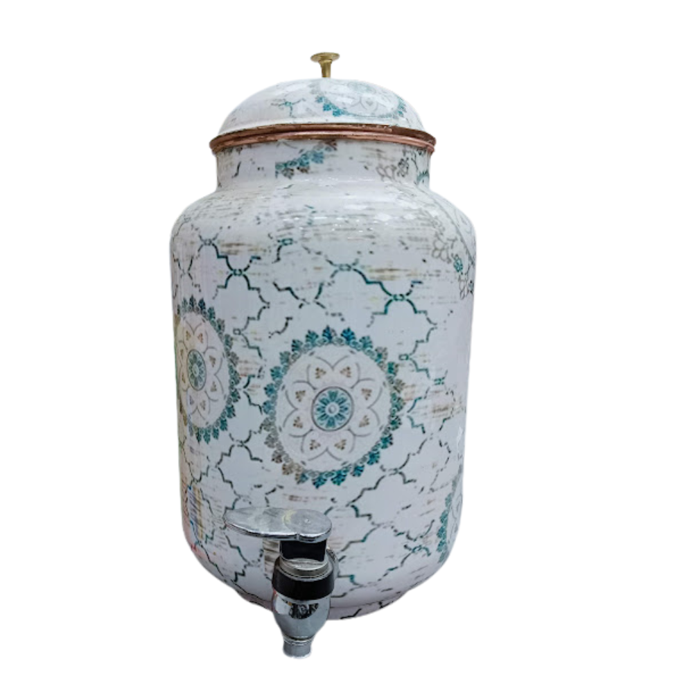 Tivra Meena Copper Water Dispenser – Model #T022 (4 Litres)