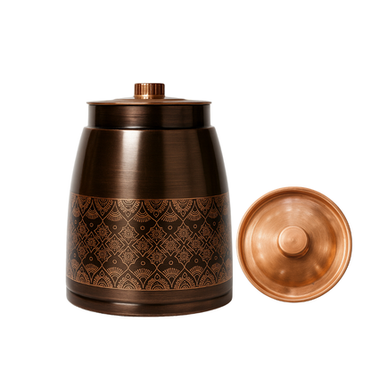 ETCHING Heritage Copper Bottle – Model #E009 (8000 ml)