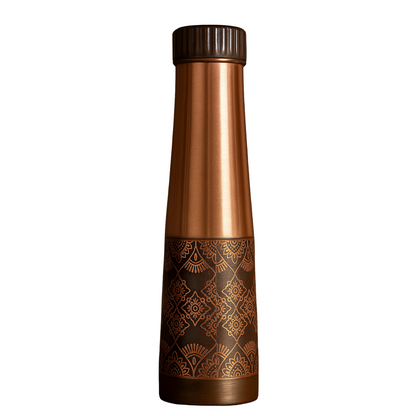 TAVYA Antique Copper Bottle – Matte Finish