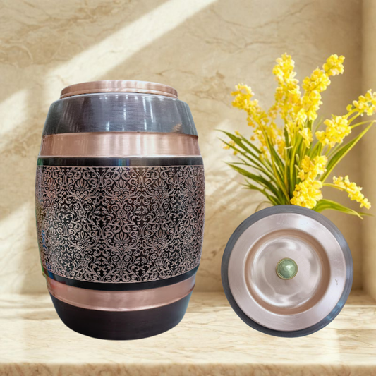 Etching Heritage Copper Water Dispenser – Model #E010 (8 Litres)