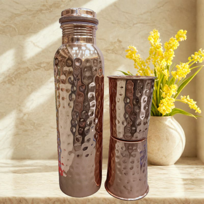 Tanmaya Copper Gift Set – Model #C003 (950 ml)