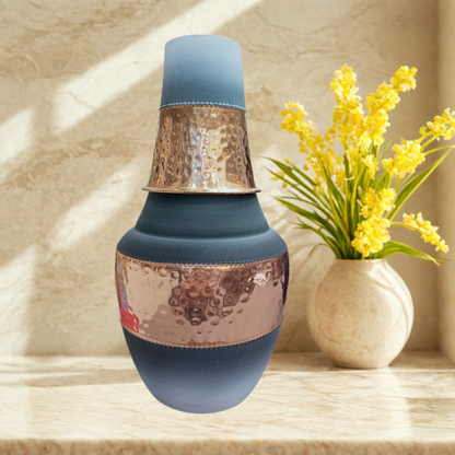 SURAI Designer Copper Bottle – Model #S011 (400 ml)