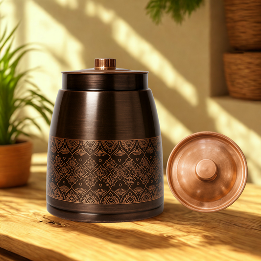 ETCHING Heritage Copper Bottle – Model #E009 (8000 ml)