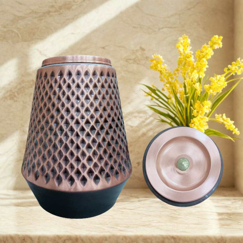 Etching Heritage Copper Water Dispenser – Model #E012 (8 Litres)