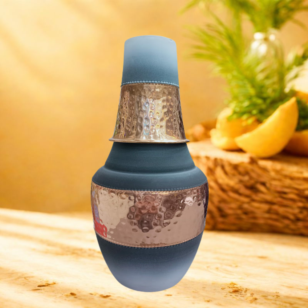 SURAI Designer Copper Bottle – Model #S011 (400 ml)