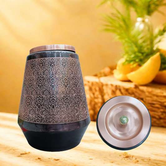 Etching Heritage Copper Water Dispenser – Model #E011 (8 Litres)