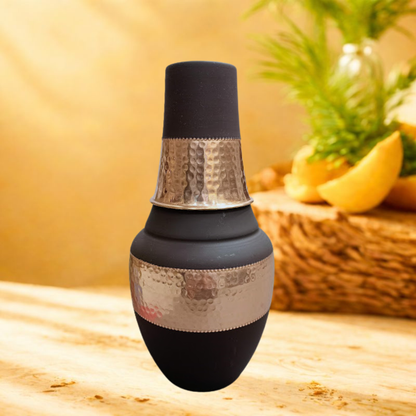 SURAI Designer Copper Bottle – Model #S011(Brown) (400 ml)