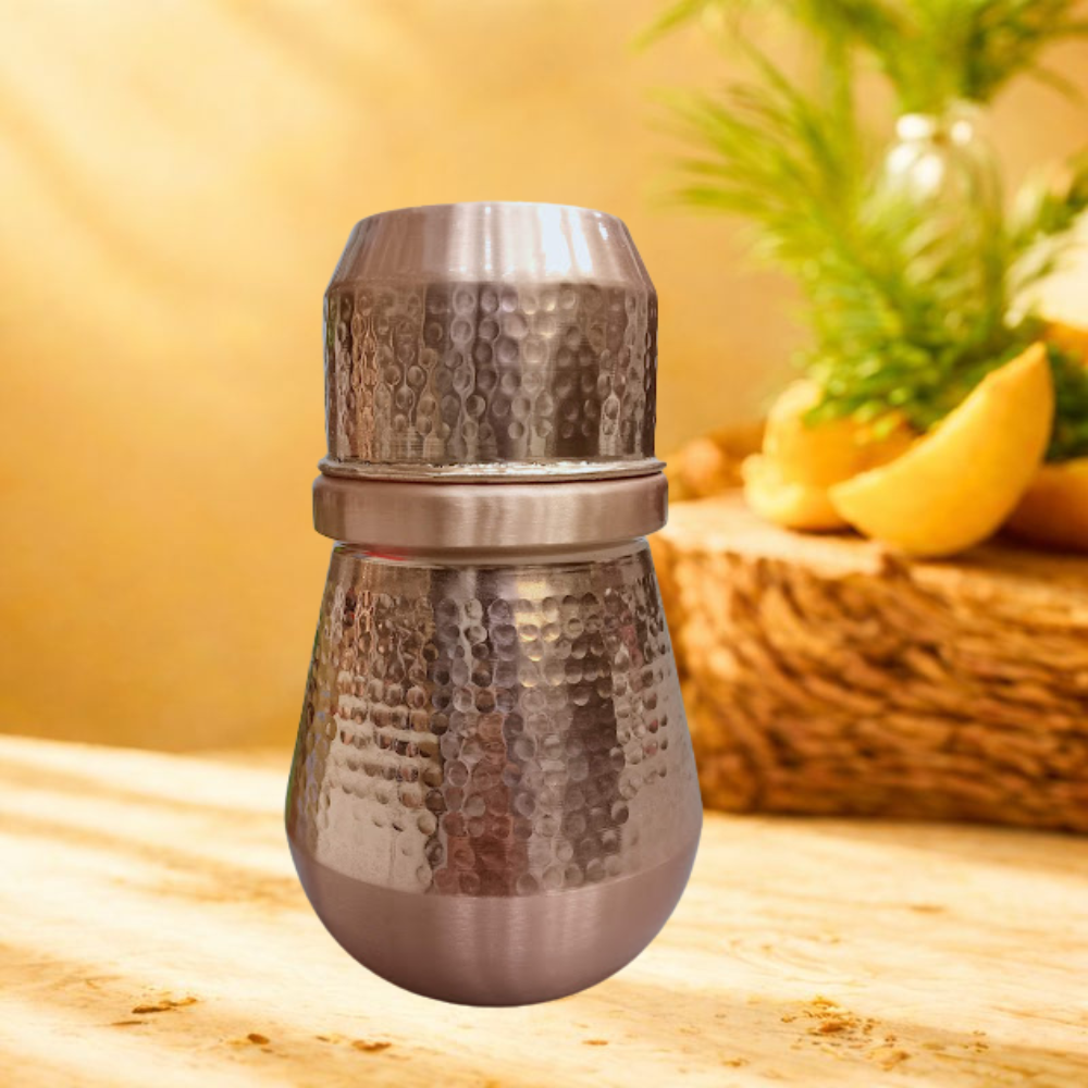 TATVA Hammered Copper Bottle – Model #H011 (950 ml)