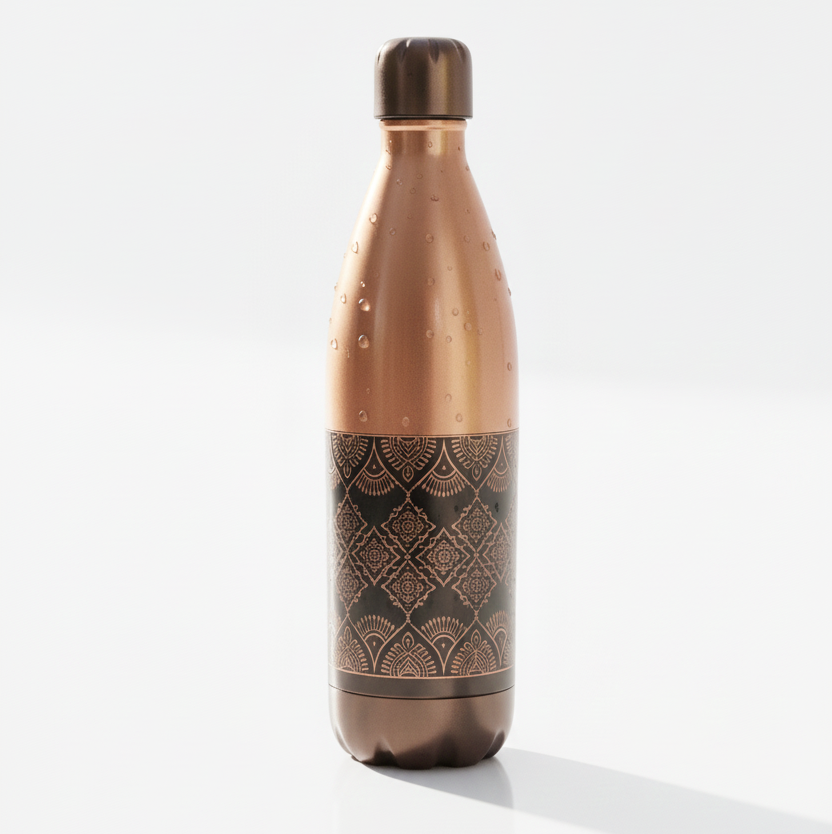 TAVYA Premium Copper Bottle – Model #A004 (1000 ml)