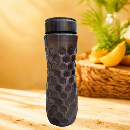 ETCHING Textured Copper Bottle – Model #E008 (950 ml)