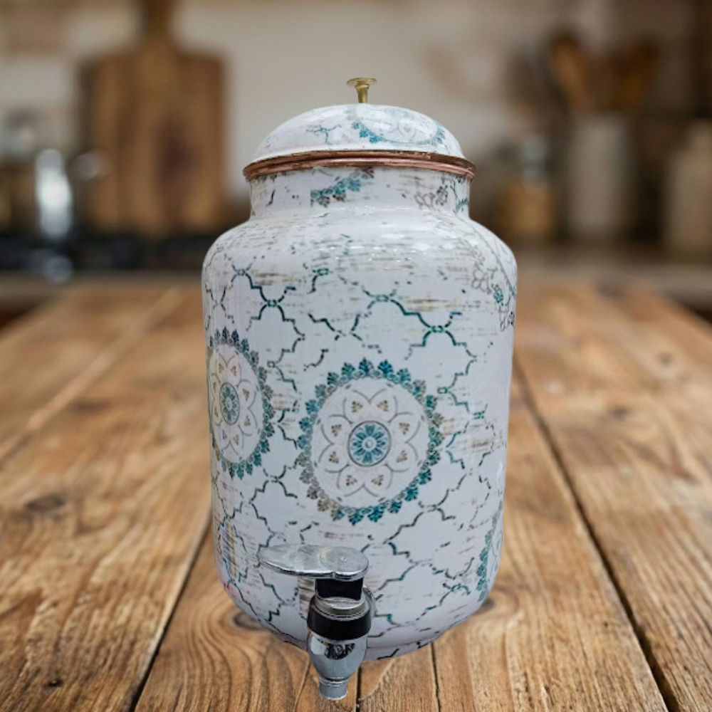 Tivra Meena Copper Water Dispenser – Model #T022 (4 Litres)