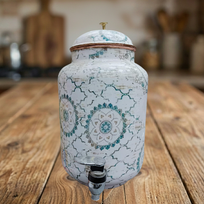 Tivra Meena Copper Water Dispenser – Model #T022 (4 Litres)