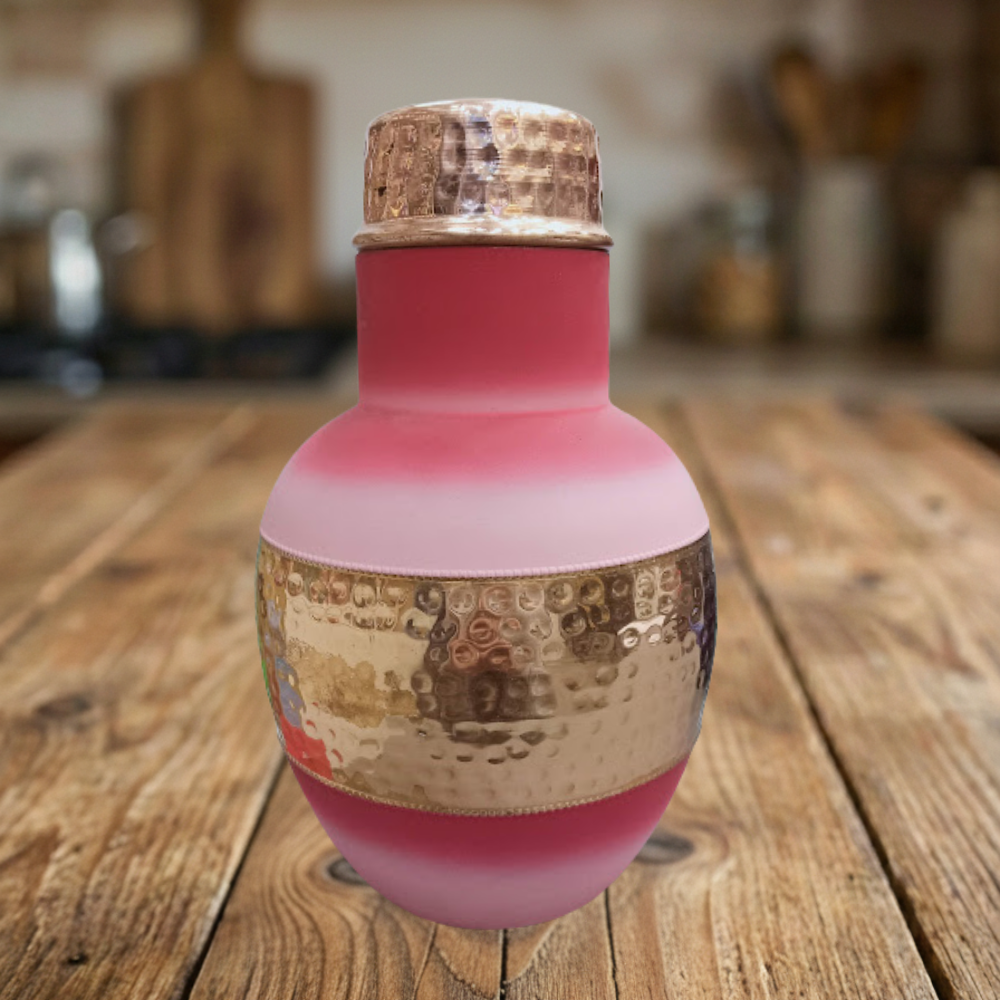 SURAI Designer Copper Bottle – Model #S012 (500 ml)