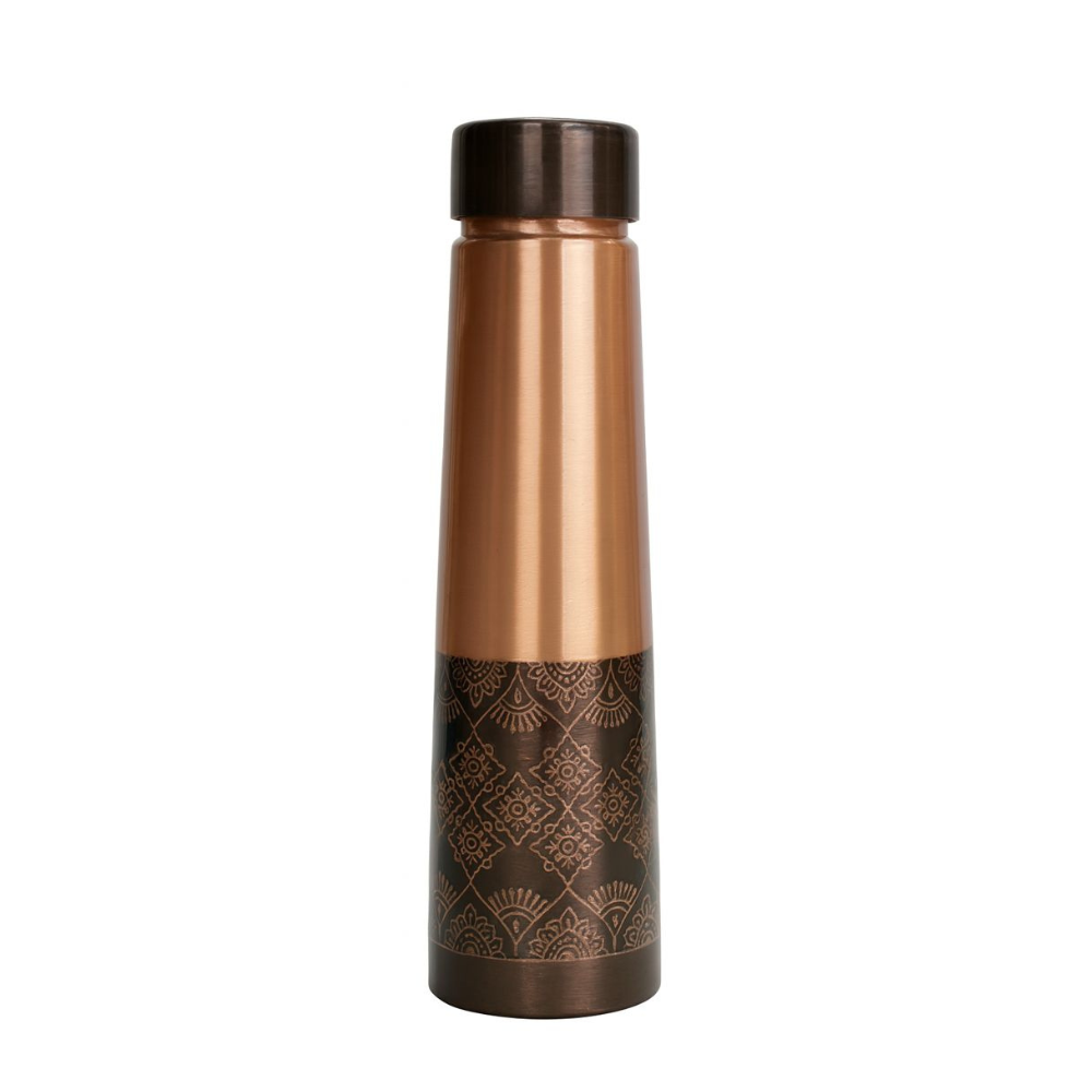 TAVYA Antique Copper Bottle – Matte Finish