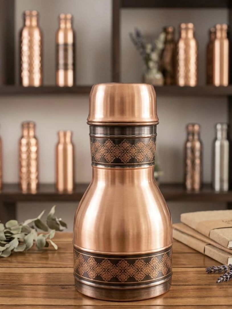 TAVYA Premium Copper Bottle  500 ml A010 - समृद्धि