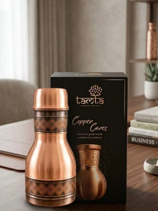 TAVYA Premium Copper Bottle  500 ml A010 - समृद्धि