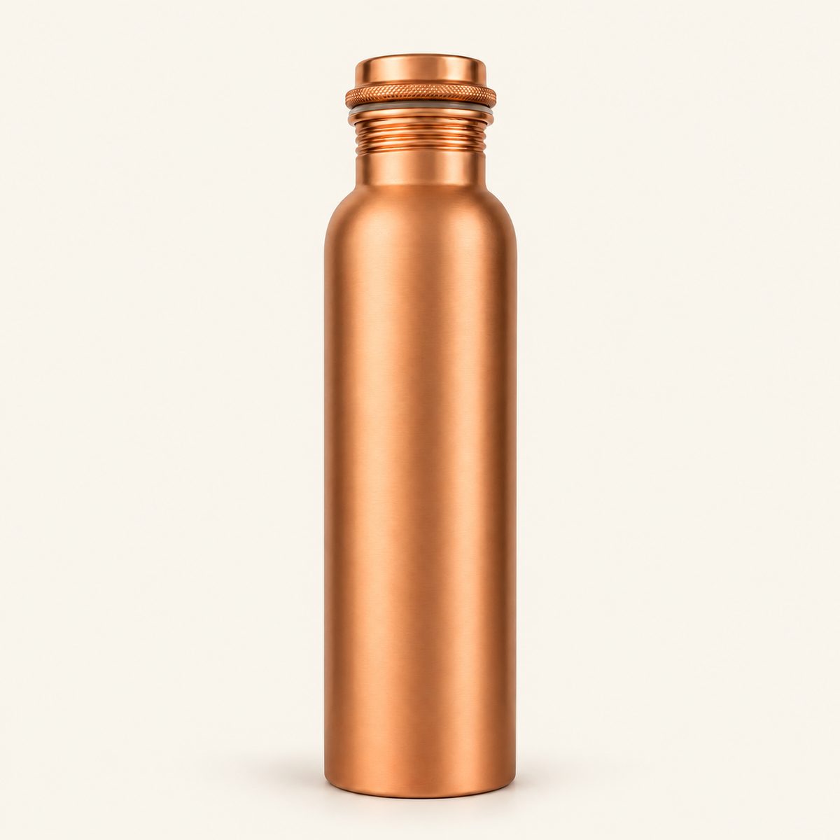 Tamtaware Handcrafted Pure Copper Water Bottle 950 ml – Brushed Satin Matte Bottle