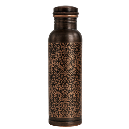 ETCHING Heritage Copper Bottle – Royal Matte Etch Edition