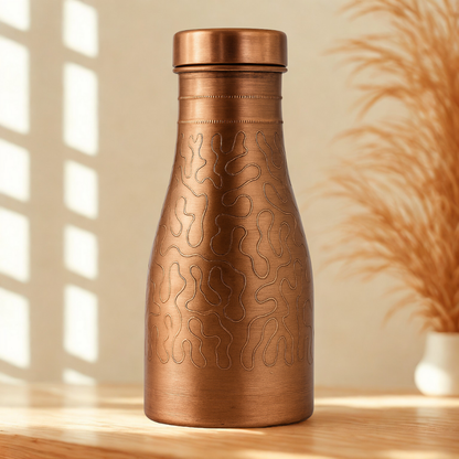 SURAI Pure Copper Bottle – Model #S004 (950 ml)