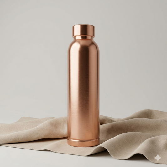 Tamtaware Tamra Pure Copper Water Bottle (950 ml) – Matte Finish Leak-Proof