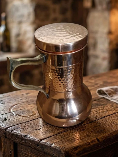 Pure Copper Water Jar - 950 ML (धरोहर)