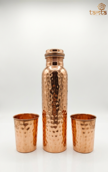 Tanmaya C003 Copper Gift Set – (950 ml) - स्वास्थ्य