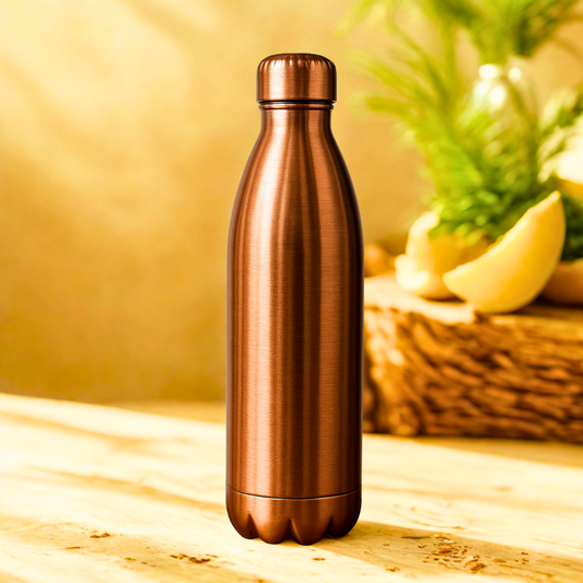 TAMRA Curved Copper Bottle – Glossy Finish