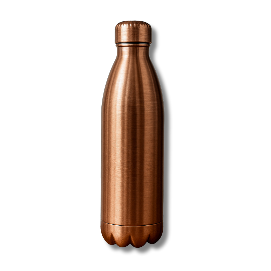 TAMRA Curved Copper Bottle – Glossy Finish