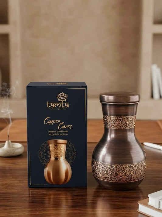 SURAI Designer Copper Bottle 950 ml S006- संस्कार