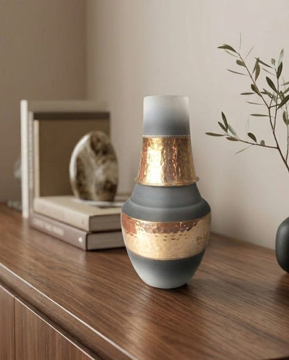 SURAI Designer Copper Bottle 400 ml S011 - शुद्ध