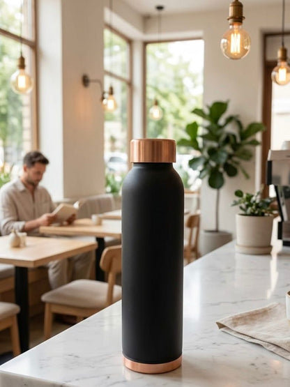 TIVRA T009 Classic Matte Copper Bottle – 950 ml शुद्ध