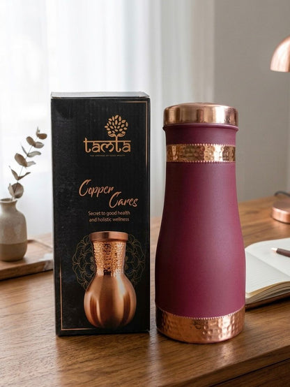 Copper Bottle - 950 ml - विरासत