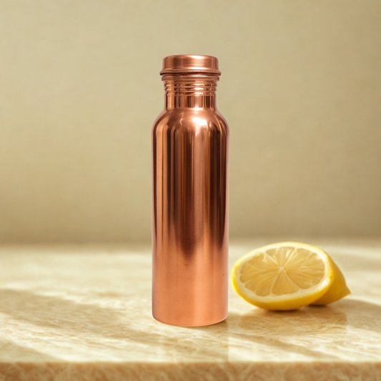 TAMRA Plain Copper Bottle – Glossy Finish