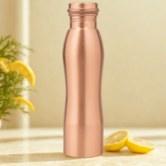 TAMRA Wave Copper Bottle – Glossy Finish