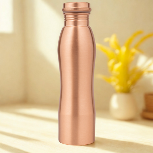 TAMRA Wave Copper Bottle – Glossy Finish