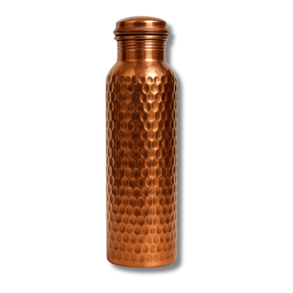 TATVA Hand-Crafted Copper Bottle – Full Hammered