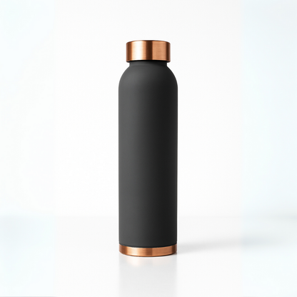 TIVRA Classic Matte Copper Bottle – Grey