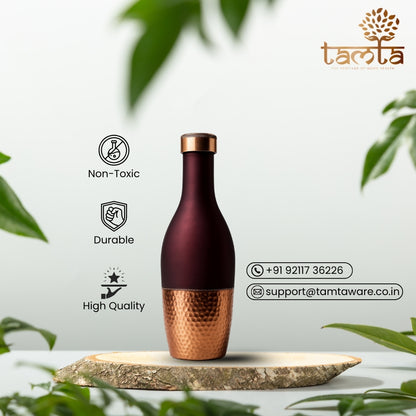 TIVRA #T014 – Meena Copper Bottle (1200 ml)