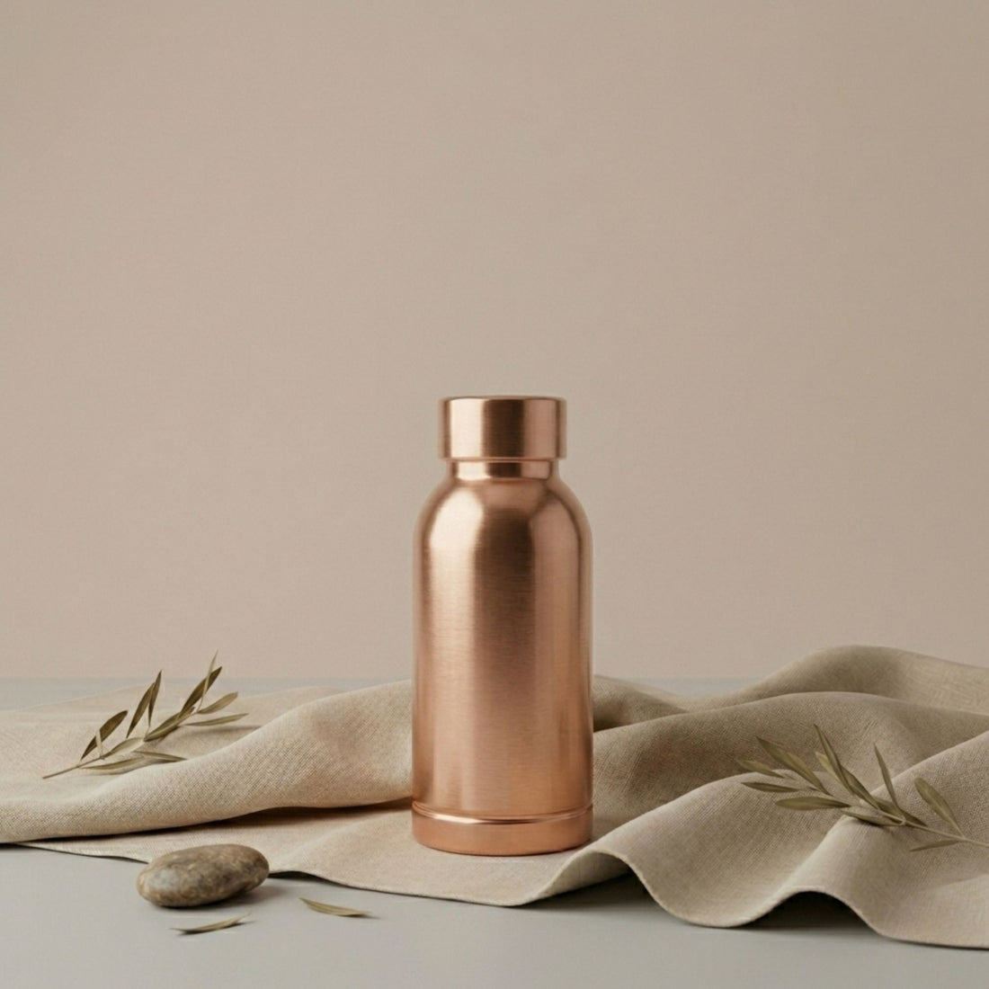 Pure Copper Water Bottle Tamra P007 Matte Finish 500 ml तांबा
